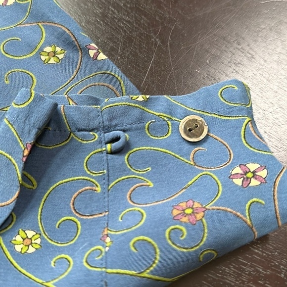 GAP Blue Knee-Length Casual Dress with Long Sleeves - Picture 6 of 12